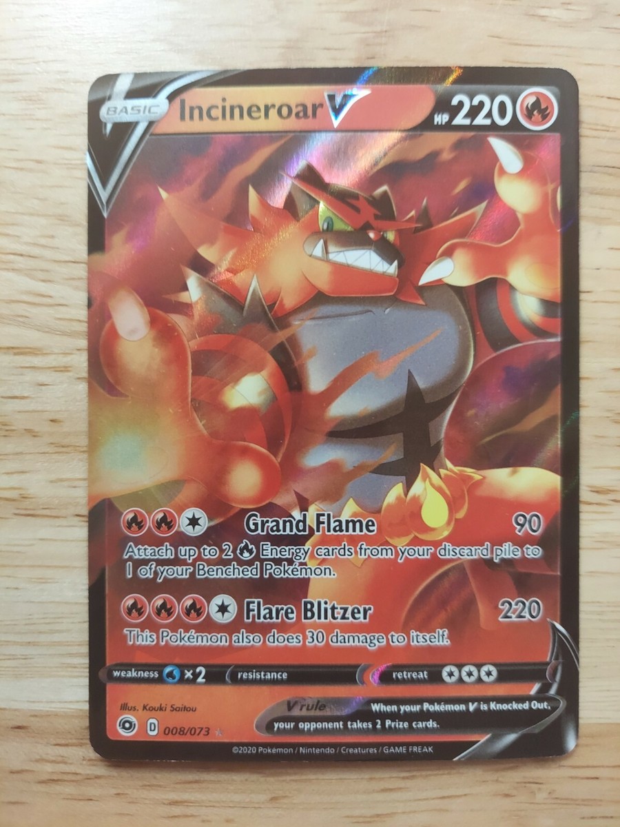 incineroar pokemon card value Incineroar ex SR 085/071 Wild Force and Cyber Judge