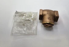 Smith Cooper International 1-1/4" IPS 200WOG Bronze Tee 0173 9193L