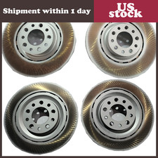 NEW front rear brake rotors #7313 FOR Bentley Mulsanne  3Y0615301A 3Y0615601A