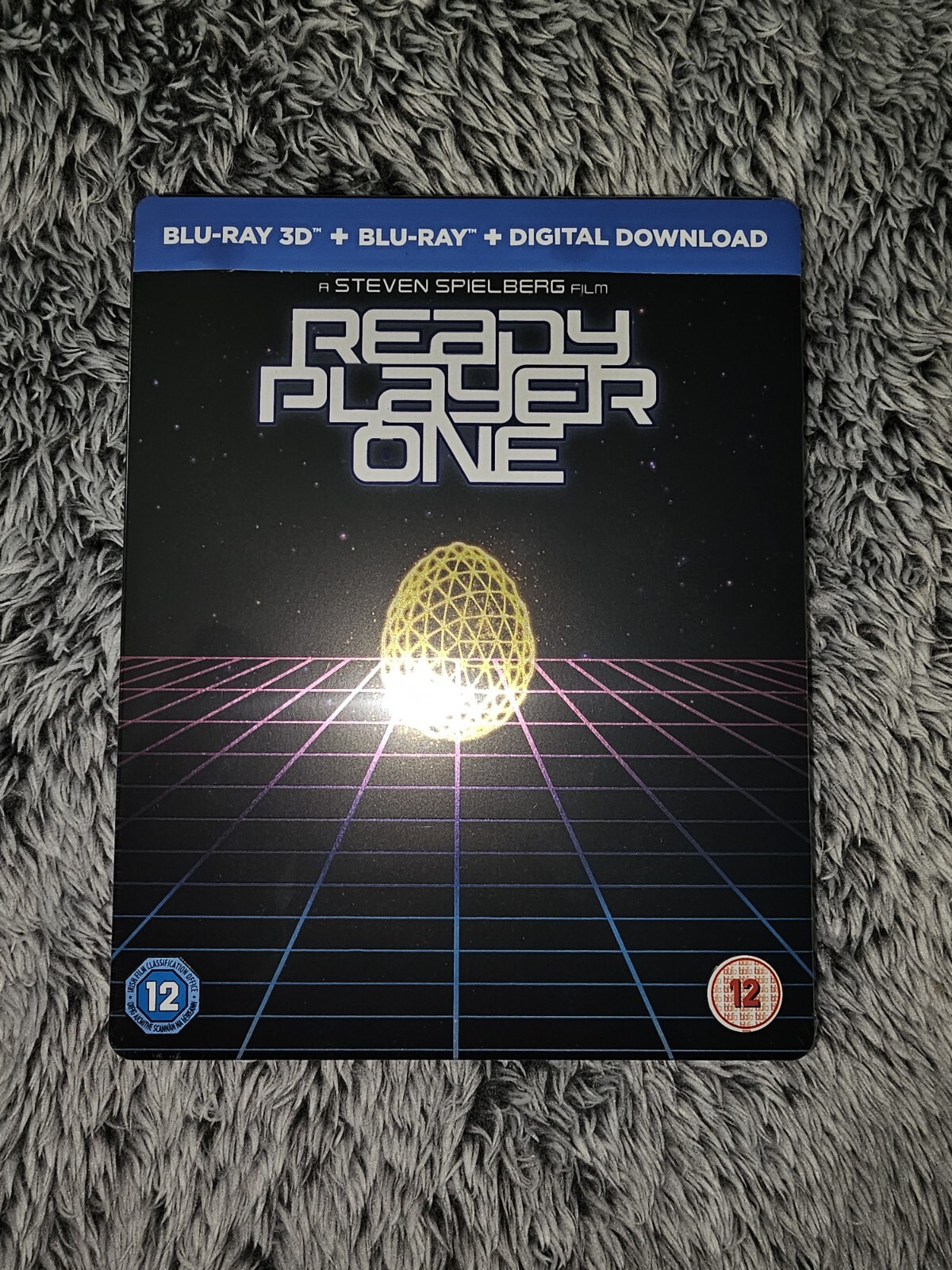 Ready Player One UK Steelbook 3D 2D Blu Ray New Sealed  