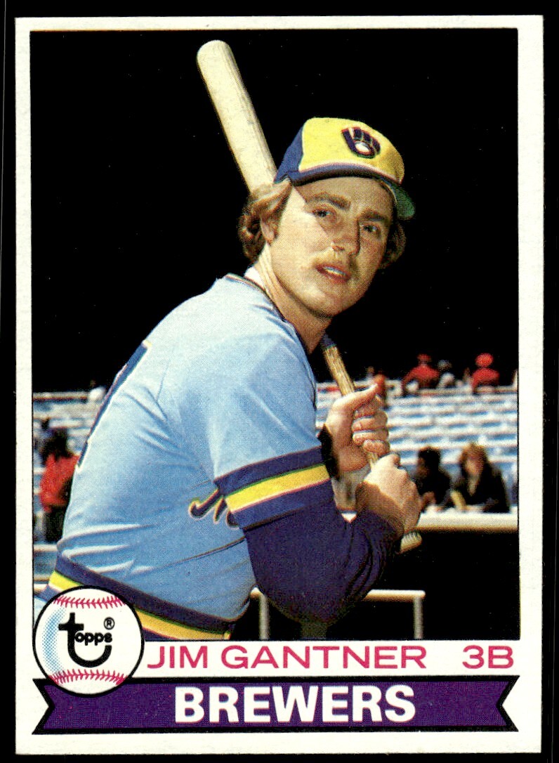 1979 Topps Jim Gantner Milwaukee Brewers #154 | eBay
