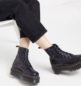 dr martens molly combat boot