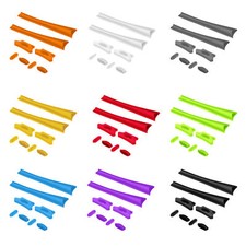 Rubber Kit Replacement Ear Socks for-Oakley Flak Jacket XLJ Sunglass - Options