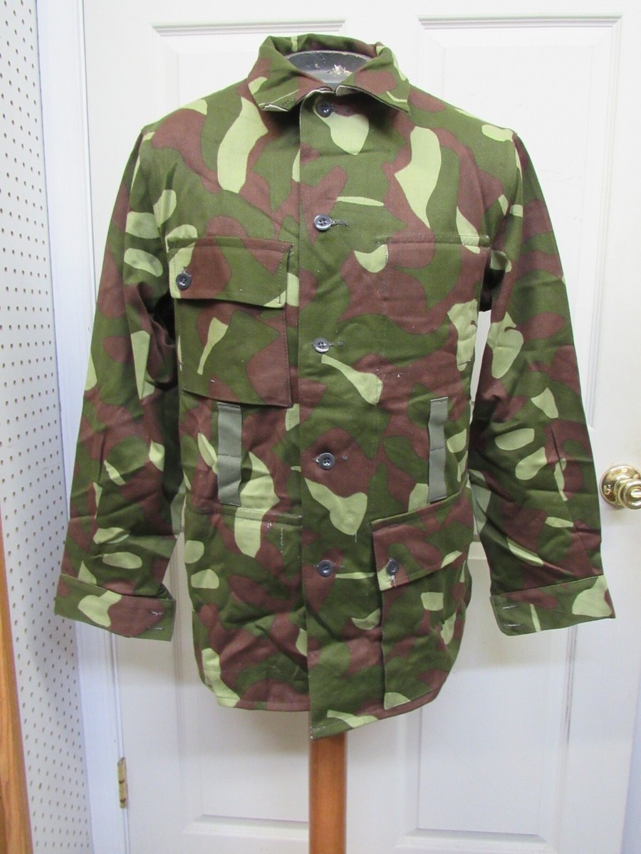 Finnish Army Camo Snow M62 Combat Reversible Field Uniform Jacket