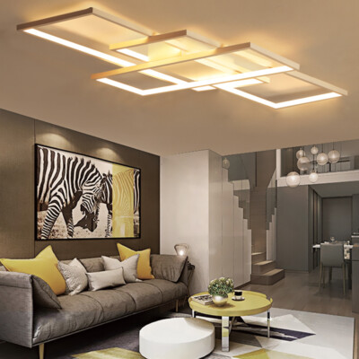 acrylic square modern ceiling lights