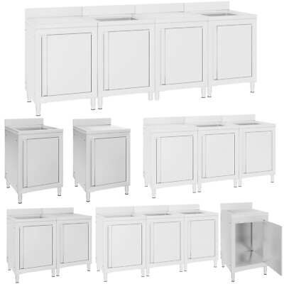 Gastro Spülenunterschrank Edelstahl Spülbecken Gastrobecken Gastro Spültisch DE