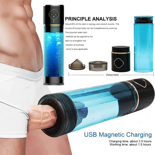 Automatic Water Sucking Oral Sex Toy for Men Blowjob Machine Male Masturbators - Picture 2 of 12