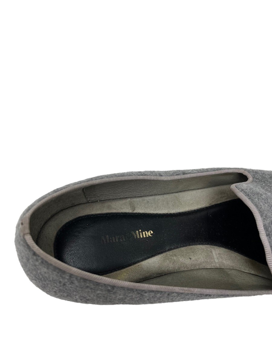 Mara & Mine Size 9.5 Smoking Slipper Flats Grammercy Key Lock Made in LA USA View 5