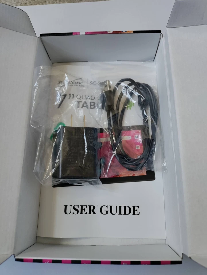 Supersonic 7”  Touchscreen Quad Core Tablet,  Android 11 - SC-2107 SEALED - Image 3 of 4