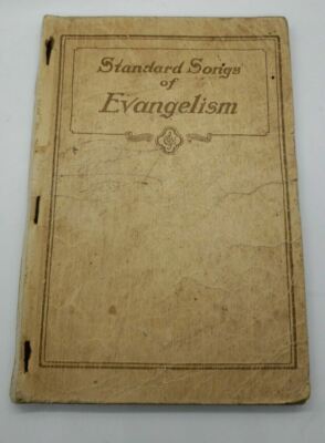 Vintage 1931 Standard Songs of Evangelism Tabernacle Publishing