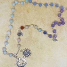 Chain Link Wearable ombré WITCH's LADDER Ritual, Prayer & Meditation