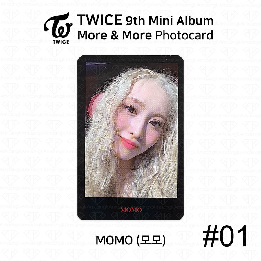 TWICE 9th Mini Album More And More Official Photocard Momo K