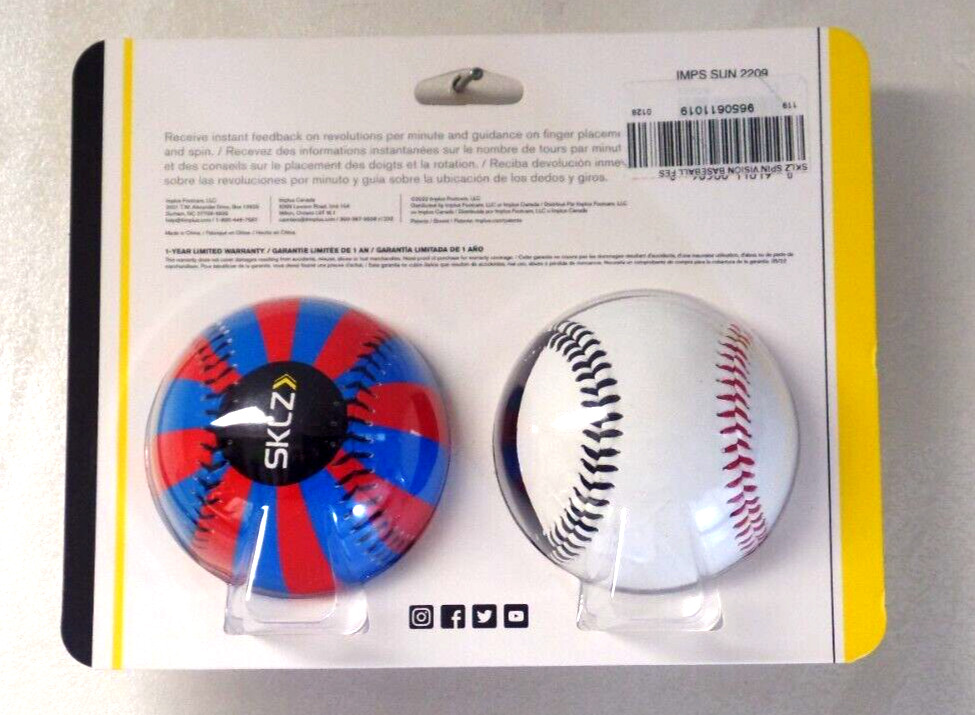 SKLZ Spin Vision Baseball 2-Pack