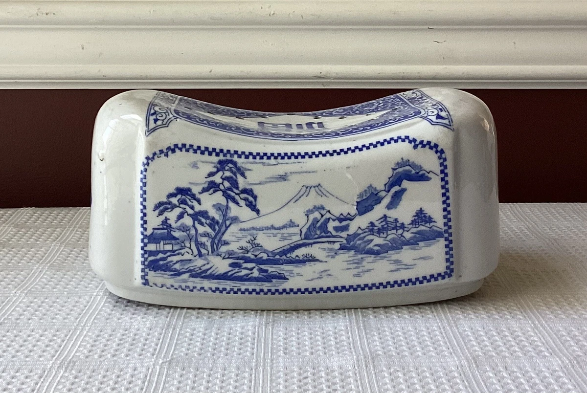 Antique chinese top porcelain pillow