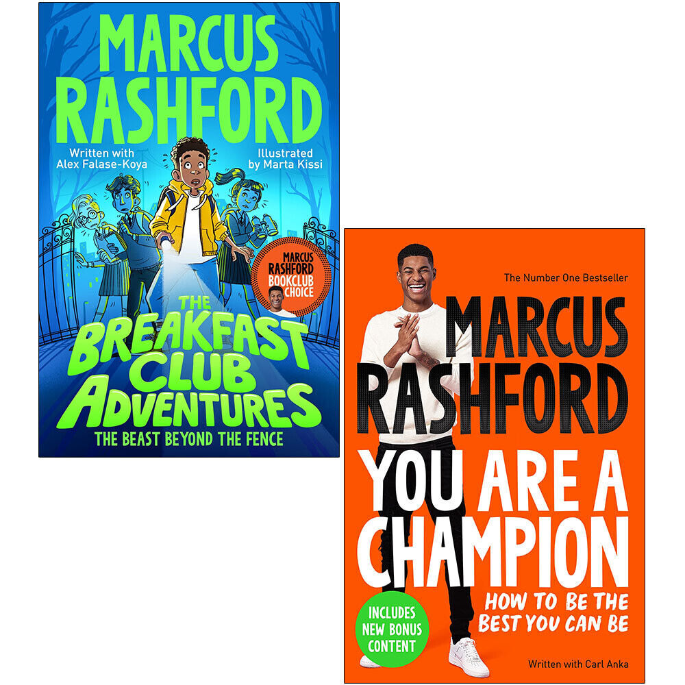 Marcus Rashford 2 Books Set Breakfast Club Adventures, You Are a Champion - Image 4