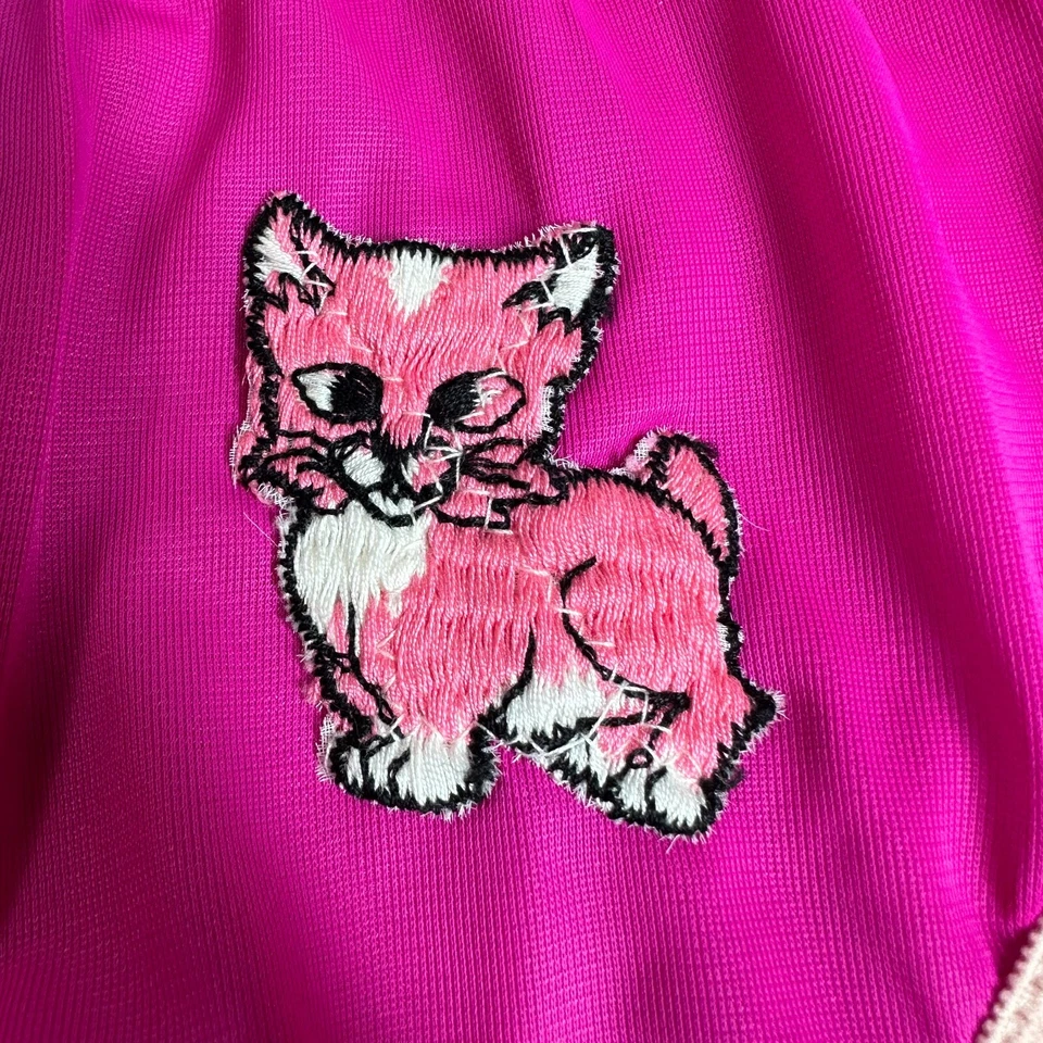 Bragas De Colección Años 60 Para Mujer 6 M NUEVO NOS Bikini Rosa Caliente Gatito Día de San Valentín Foto 3 de 4
