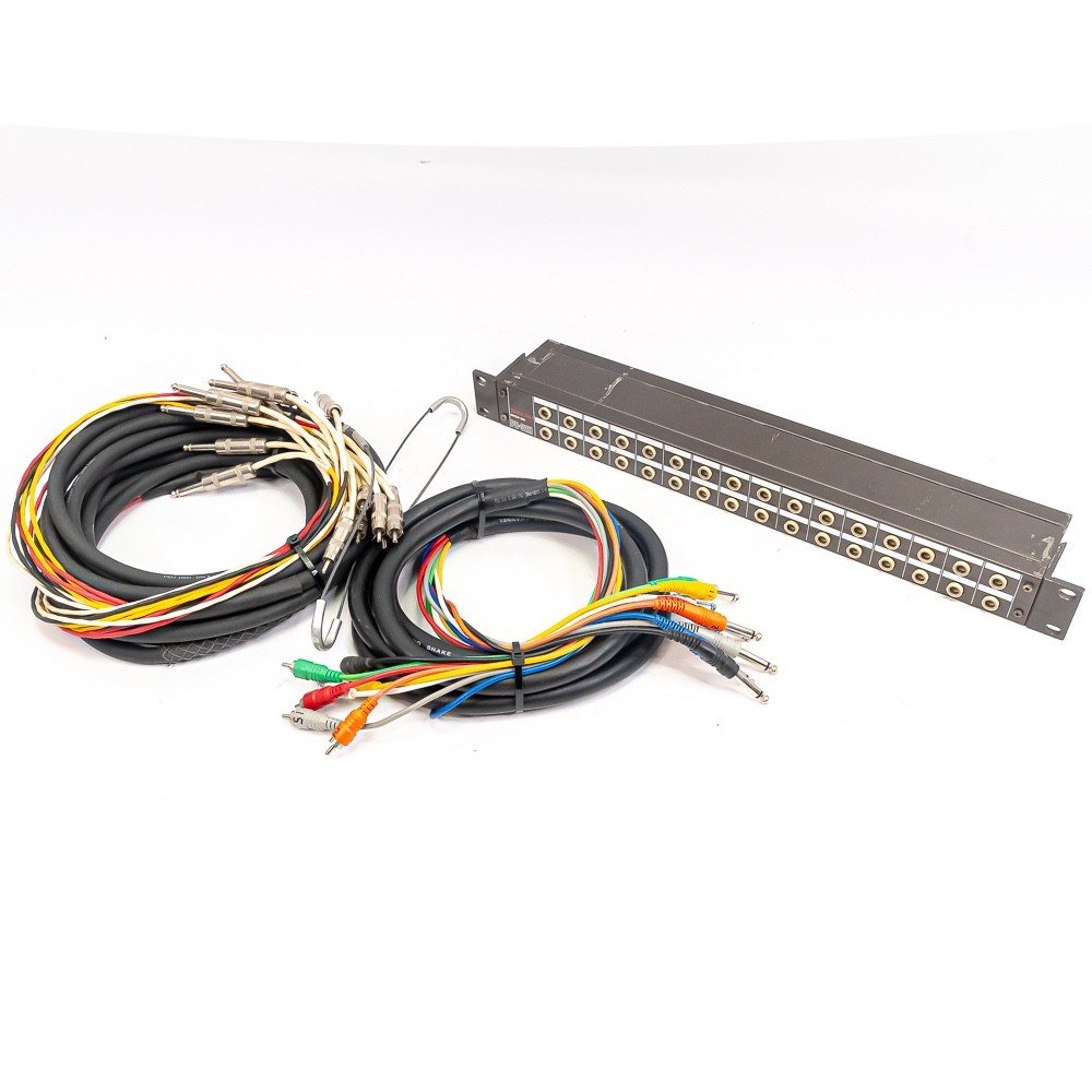 ハヤテ Tascam PB-32H Patchbay RCA to 1/4