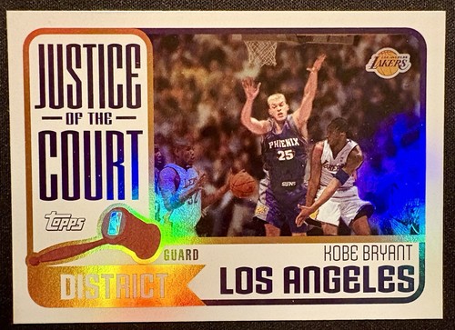 Kobe Bryant #JC-12 2003 Topps Justice of the Court card