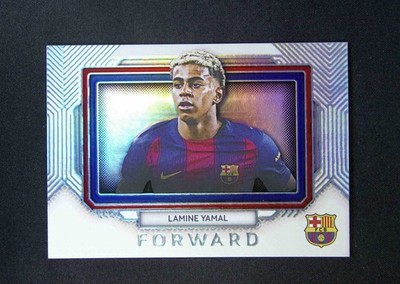 2025 Futera - LAMINE YAMAL - Silver Foil #/39 FC Barcelona Forward No. BL21