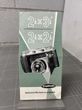 VINTAGE CAMERA BROCHURE PHOTOGRAPH PHOTOGRAPHY VOIGHTLANDER PERKEO