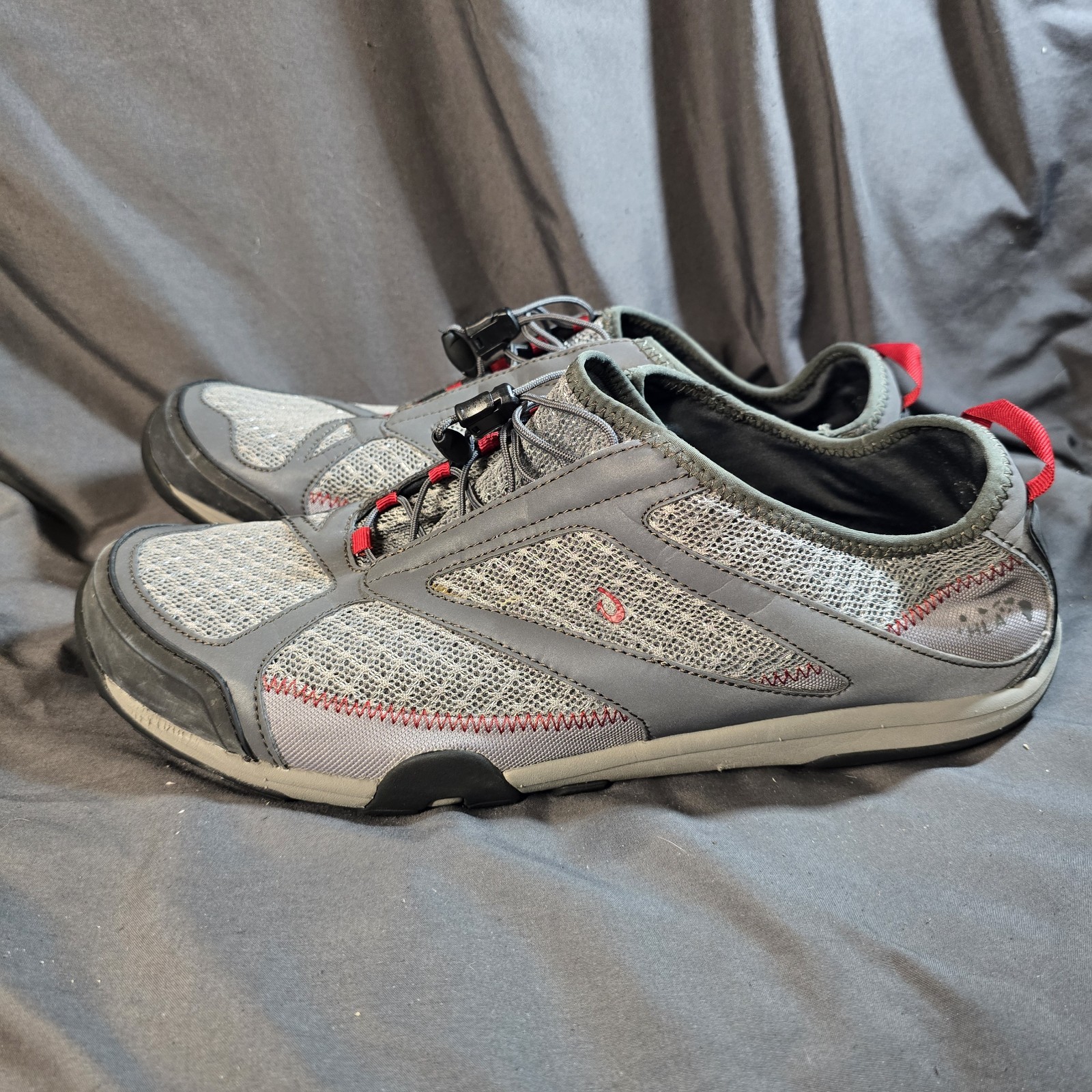 SAOLA Olukai Eleu Trainer Uomo Taglia 14 Nero Scarpe da Ginnastica Running Sneaker Stringate