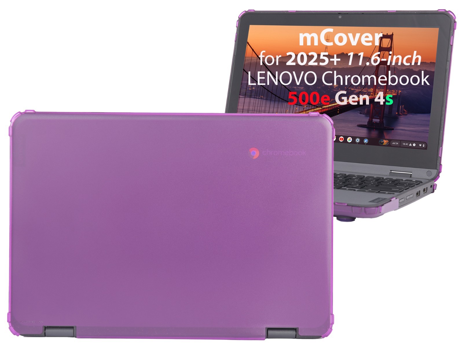 NEW mCover&reg; Hard Case for 2025 11.6" Lenovo 500e Chromebook Gen 4s Laptop