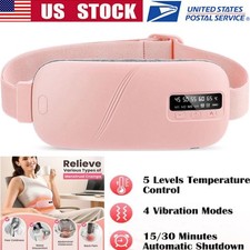 Electric Heating Menstrual Pad Waist Belt Massager For Period Pain Relief Cramps