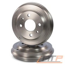 2x BREMSTROMMEL SATZ BREMSTROMMELN Ø185 HINTEN FÜR FIAT CINQUECENTO 1.1 SPORTING