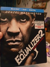 The Equalizer 2 Blu-ray DVD Digital NEW Slipcover Denzel Washington