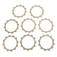 Kupplung Reibbelag Kit Set FüR Yamaha YZ125 E/F/G/H/J/K/L/M/N/P/R/S 93-18 UK