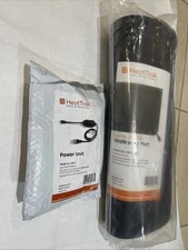 HeatTrak Walkway Pathway Porch Heated Mat 20" x 60" 120v Ice & Snow & Power Unit