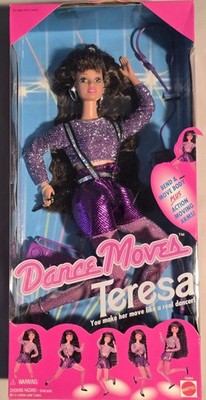 1994 Mattel Barbie Teresa DANCE MOVES #13084