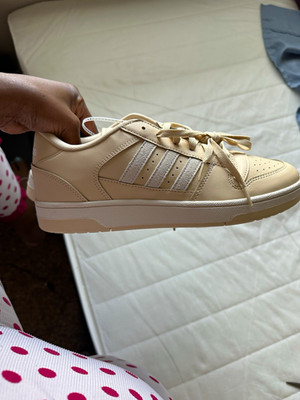 adidas Break Start Low Men's Low Top Lace Up Sneakers Beige/White JP7516