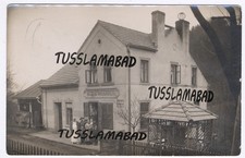 Waldschnitz Böhmen Geschäft Olesnice Ústí nad Labem Aussig Postkarte Tschechien