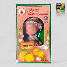 SEALED BRAZIL STRAWBERRY SHORTCAKE - PEACH BLUSH VINTAGE FIGURE ESTRELA MIB