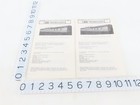 LOT of 15+ HO Scale Walthers/Train Station Passenger Car Parts & Decals — photo 7