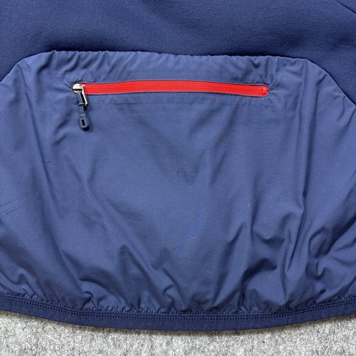 Polo Ralph Lauren Sport Performance Men’s Large Navy Blue Hybrid Tech Zip L - Picture 8 of 10