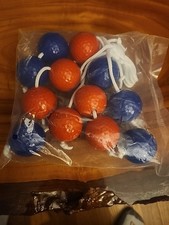 Ladder Ball Toss Game Replacement Bolo Balls, Golf Ball Bolas Set 3Red/3Blue 