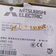 1PCS New Mitsubishi NV125-SV 3P 125A Circuit Breaker