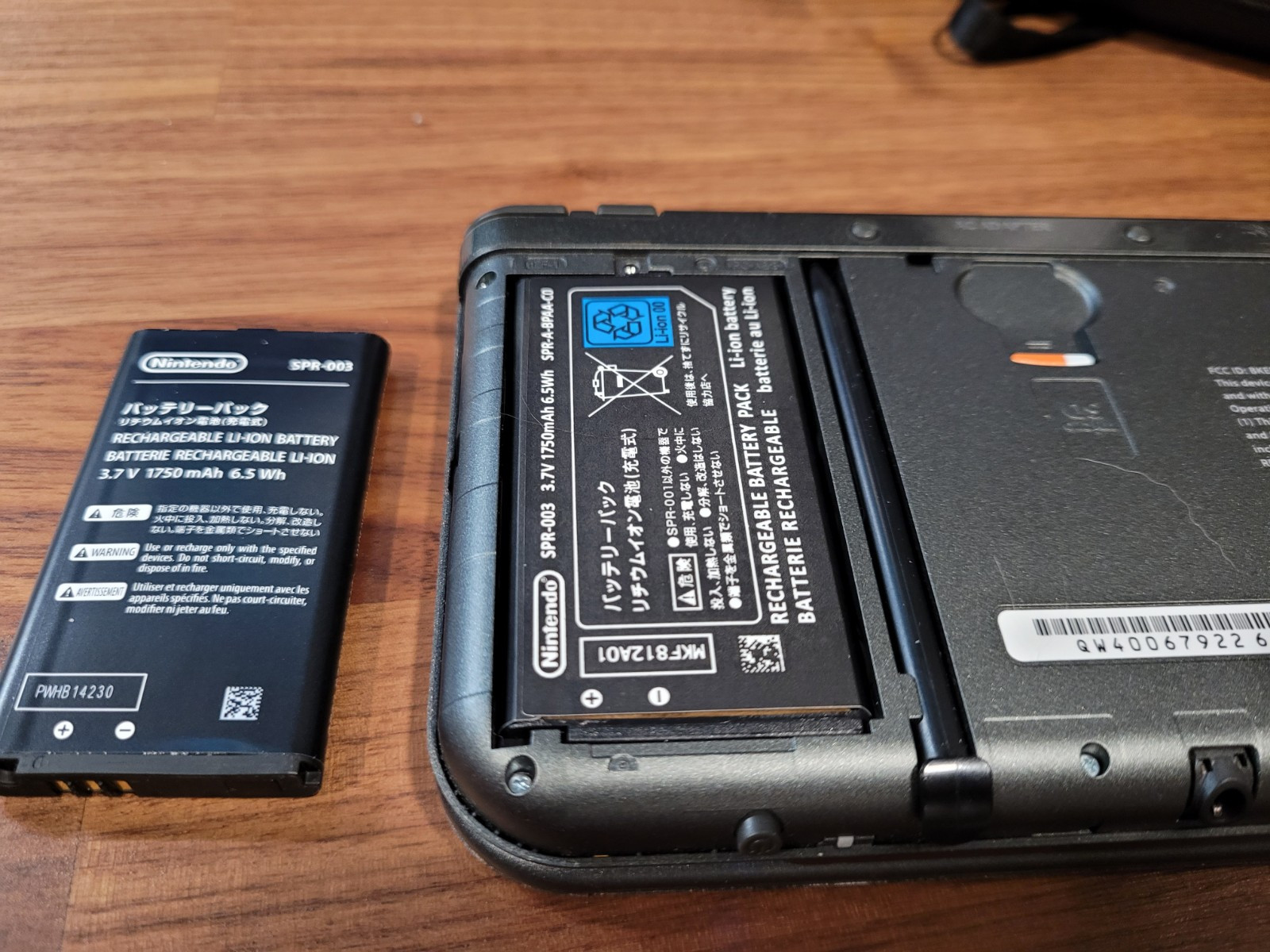 New Original Genuine OEM Nintendo 3DS XL Battery SPR-003 1750mAh