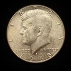 40% Silver 1968 Kennedy Half Dollar - 08-61