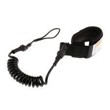 Surfboard Longboard Leash Coiled Stand-Up Paddle Board Leash