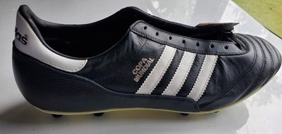 Rare Vintage Adidas Copa Mundial Black Soccer Cleats 015508
