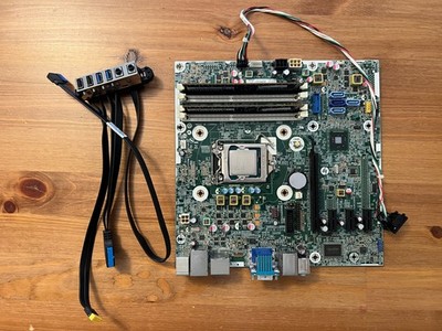 HP ProDesk 600 G1  Motherboard with CPU G3420. 8gb ram. 739682-001  795972-001