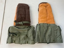 vintage extreme cold weather gloves with liners , artic m-1949 , 1951 gloves