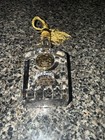 JACK DANIELS 1914 GOLD MEDAL ORNAMENT From 2002  4" H X  1  1/4" W LEAD CRYSTAL — photo 3