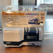 Chefs Choice Hybrid 210 Hone Electric Manual Knife Sharpener