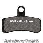 FITS Harley Davidson Heritage Softail Classic FLSTC 2010 Front Disc Brake Pads