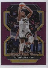 2022 Panini Prizm WNBA Purple Prizm 16/99 Ruthy Hebard #4 00zd