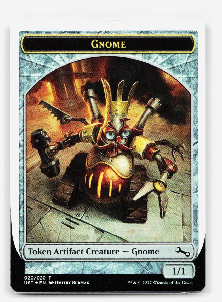 Gnome Token Token - Unstable 20 EN NM Foil Magic